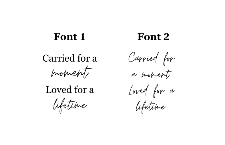 Memory Bunny Miscarriage bauble bundle