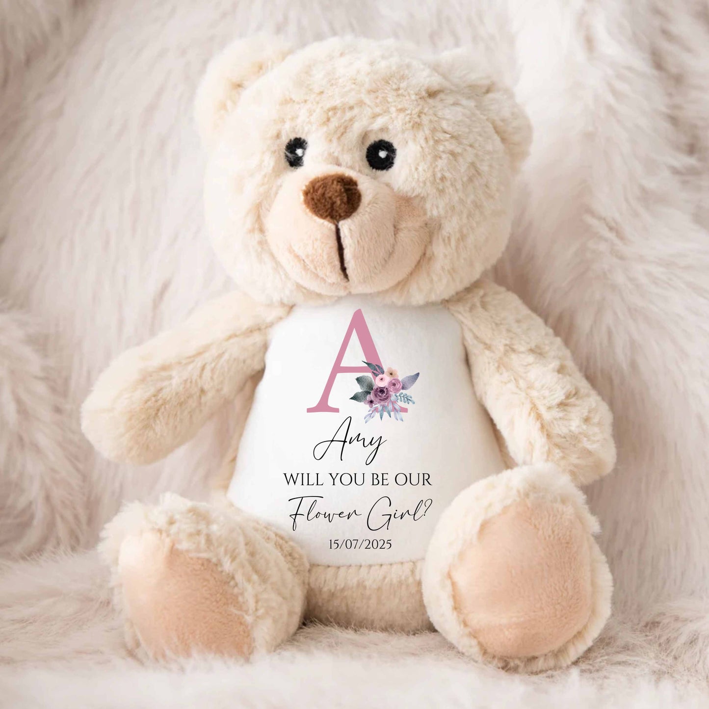 Personalised Flower Girl Bunny