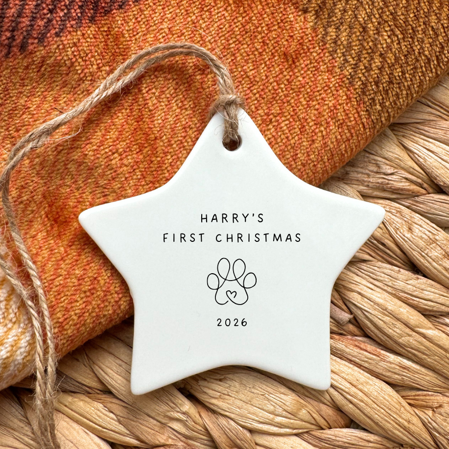 Pets First Christmas Bauble
