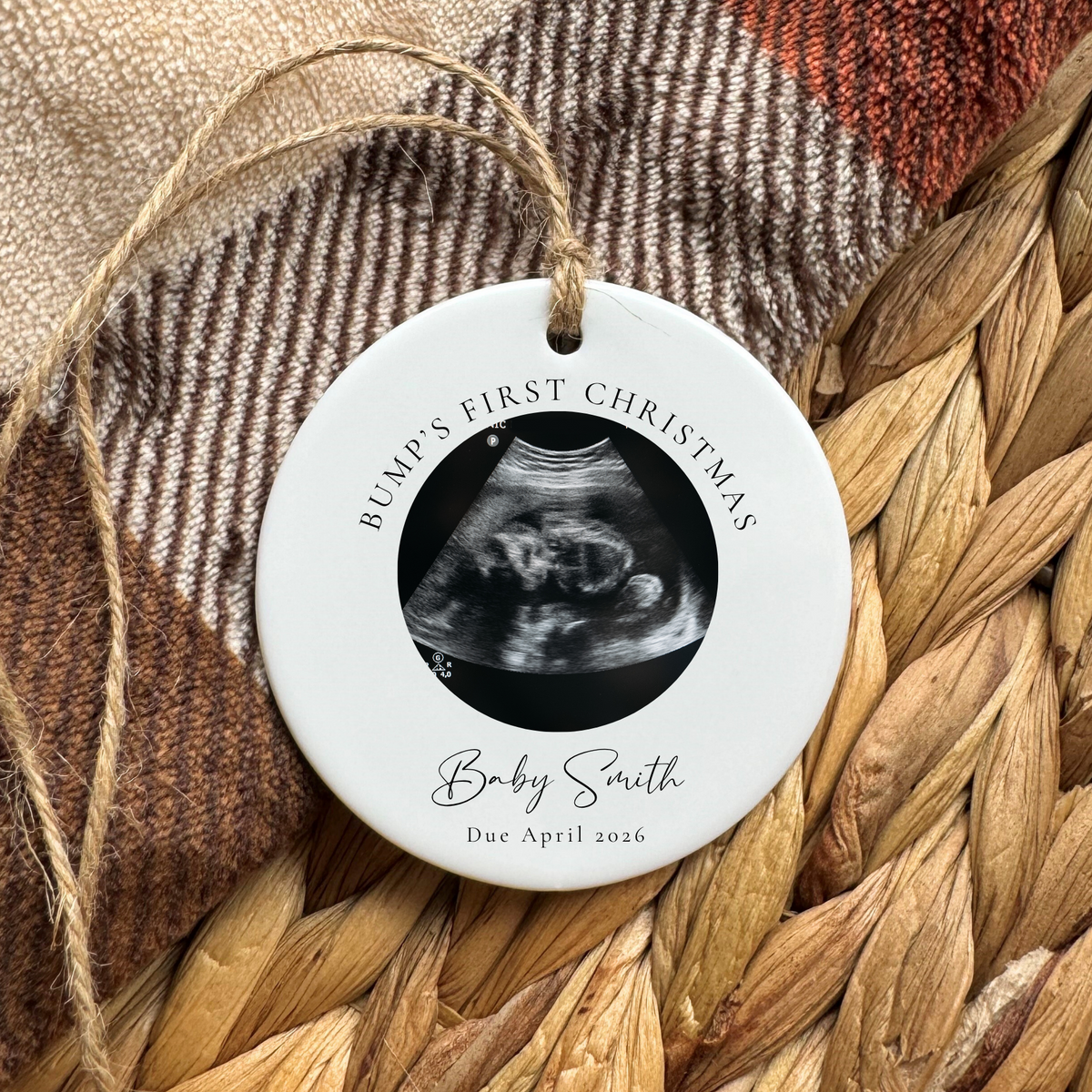 Bumps First Christmas Bauble