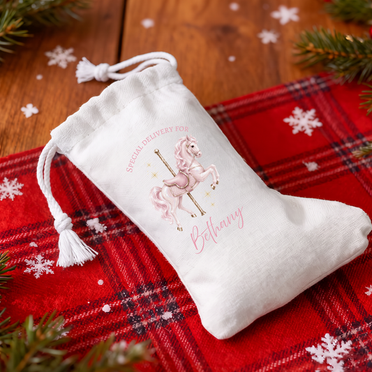 Carousel Horse Stocking