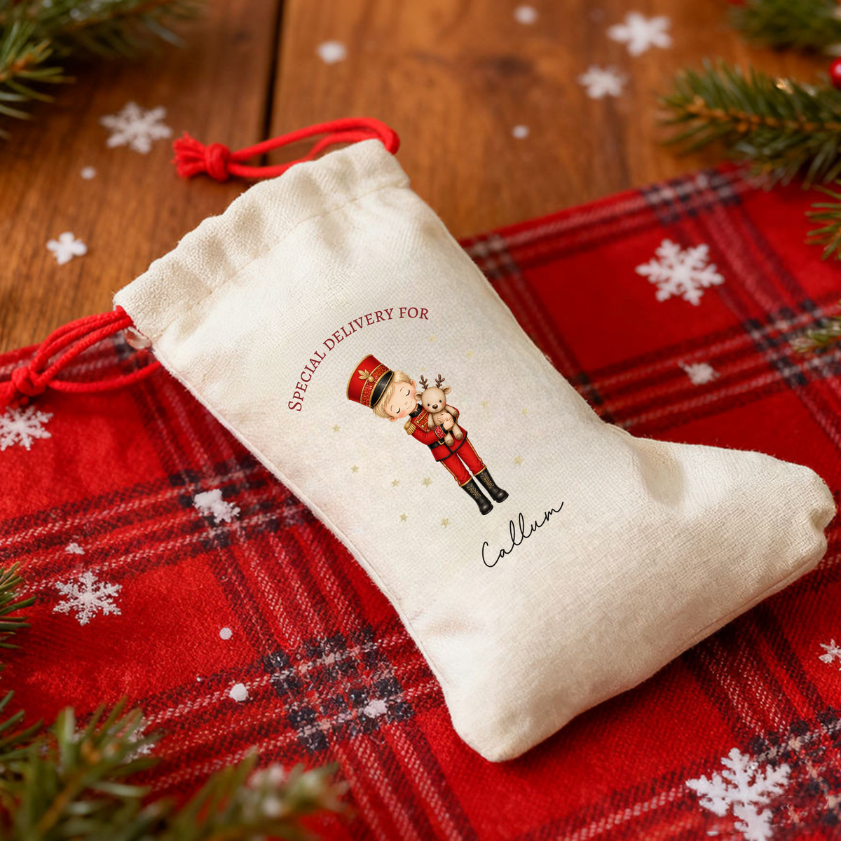 Nutcracker & Ballerina Stocking