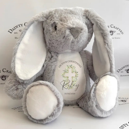 Personalised Christening Bunny