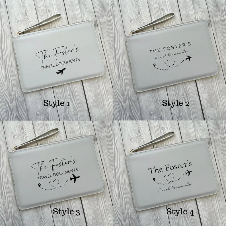 Travel Documents Bag Holder