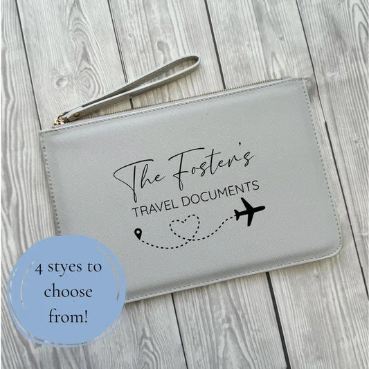 Travel Documents Bag Holder