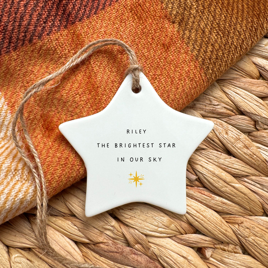 Memory Star Bauble